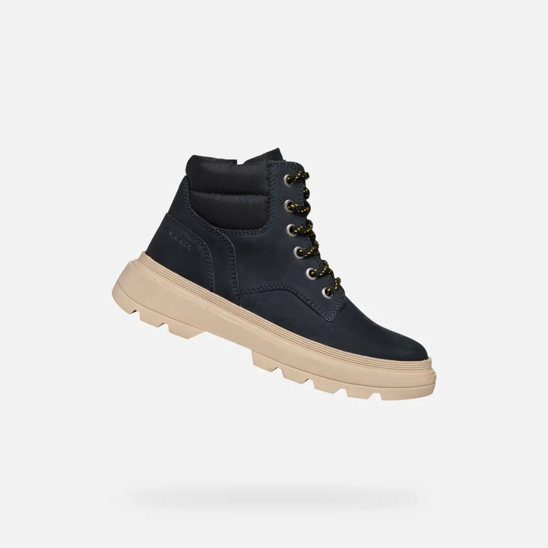 GEOX KIDDARTAH JONGENS - MARINEBLAUW/ZWART - Maat 32