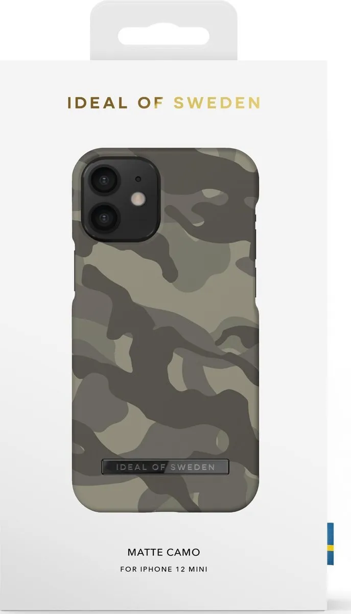 iDeal of Sweden iPhone 12 Mini Hoesje Matte Camo - IDFCAW21-I2054-359