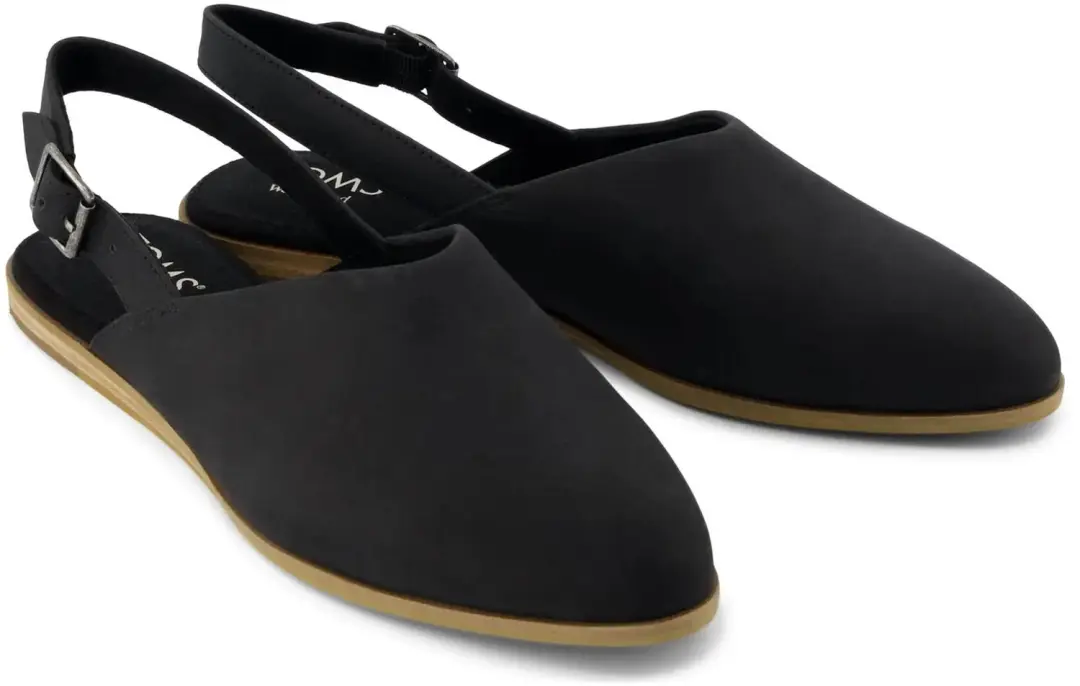 TOMS Jade Slingback leren sandalen - afbeelding 2 van 2