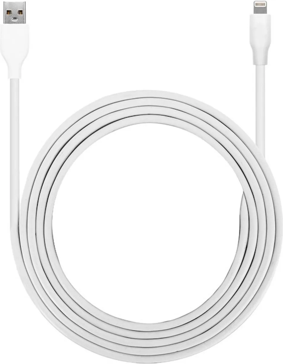 OPPO Lightning Kabel iPhone - USB - 1m - Wit