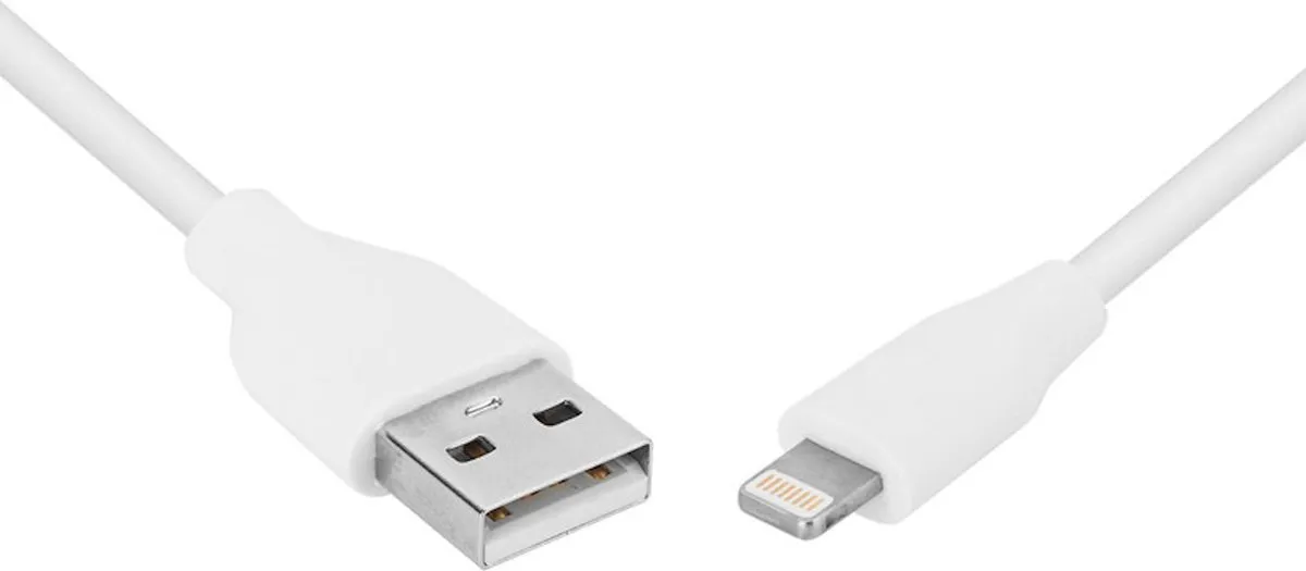 OPPO Lightning Kabel iPhone - USB - 1m - Wit