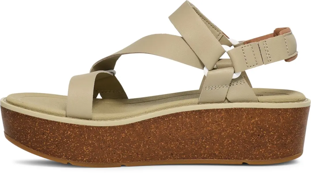 Teva Madera Wedge Dames Sandalen - Beige - afbeelding 3 van 6