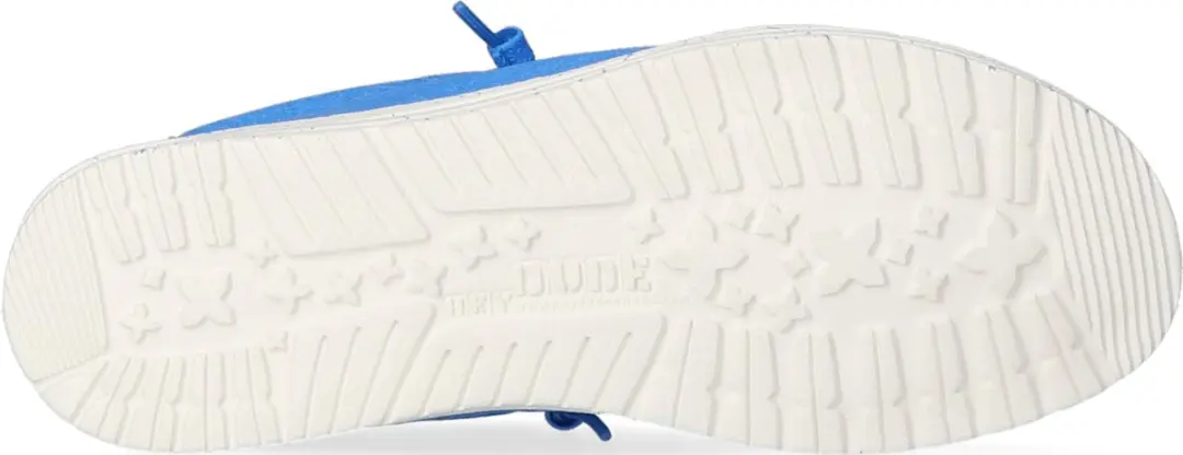 Wally Canvas Heren Instappers Blue