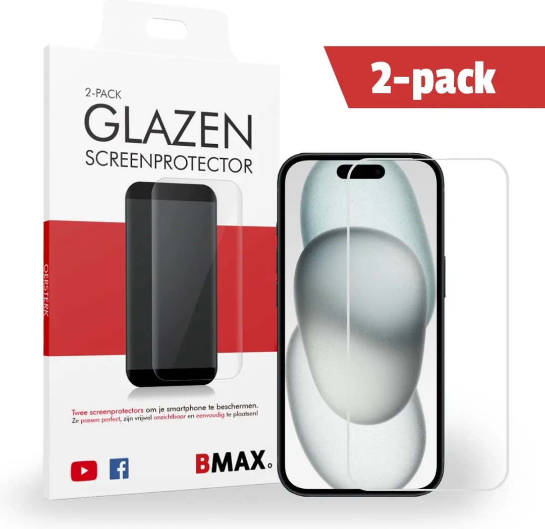 BMAX iPhone 15 Plus Screenprotector