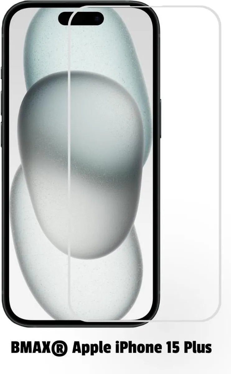 BMAX iPhone 15 Plus Screenprotector - 2 Stuks