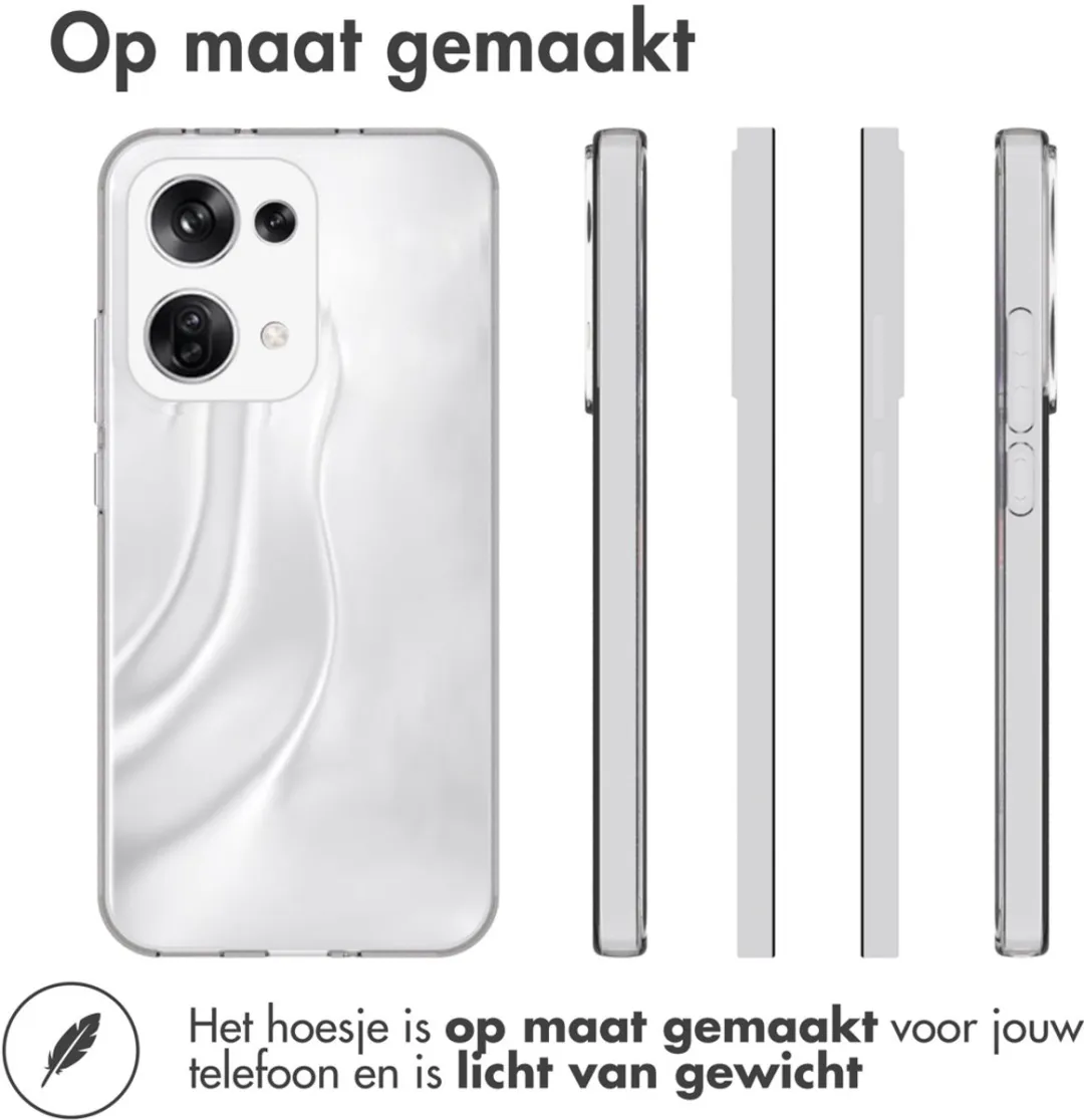 Accezz Hoesje Oppo Reno 13 - Transparant