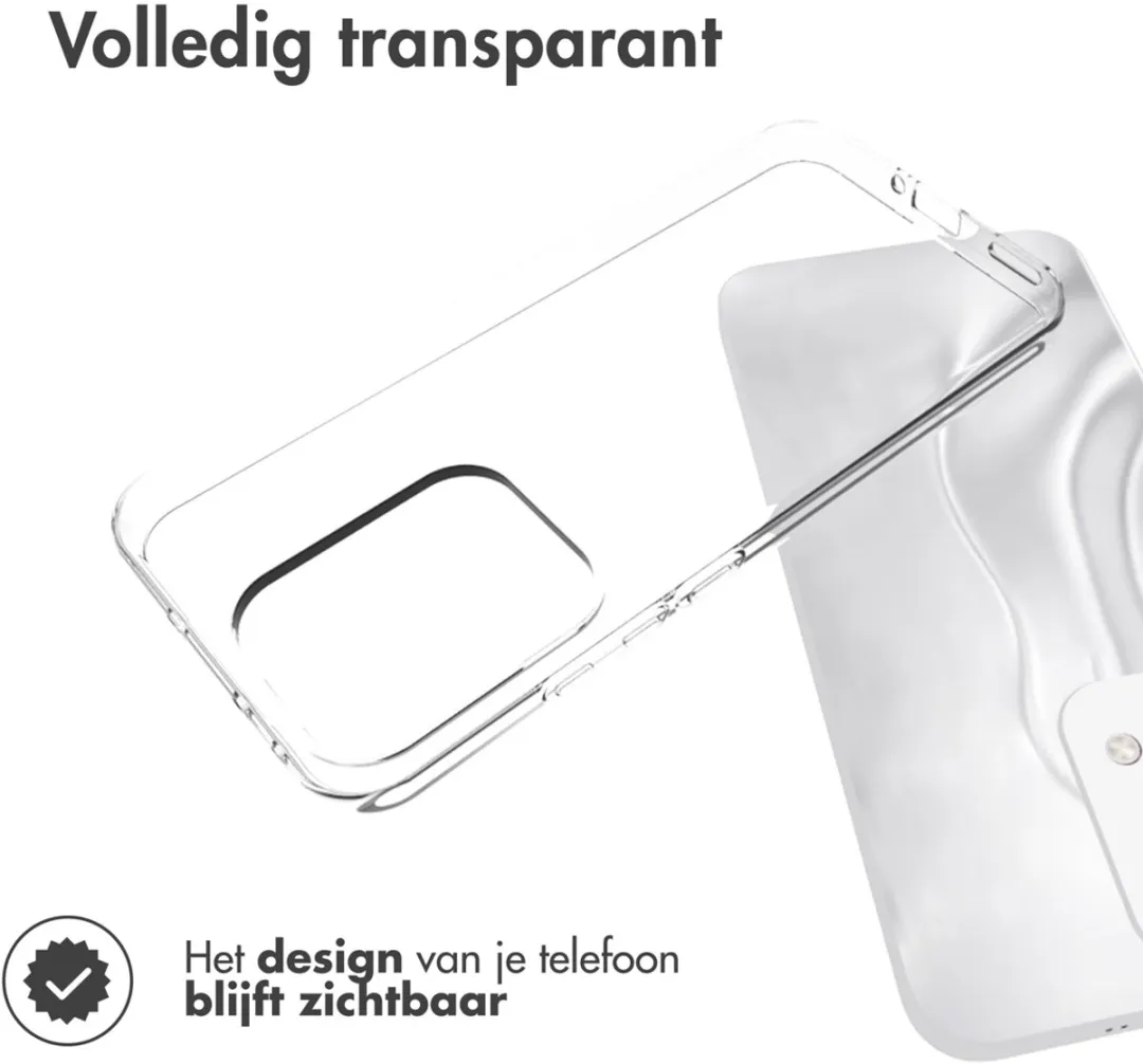 Accezz Hoesje Oppo Reno 13 - Transparant