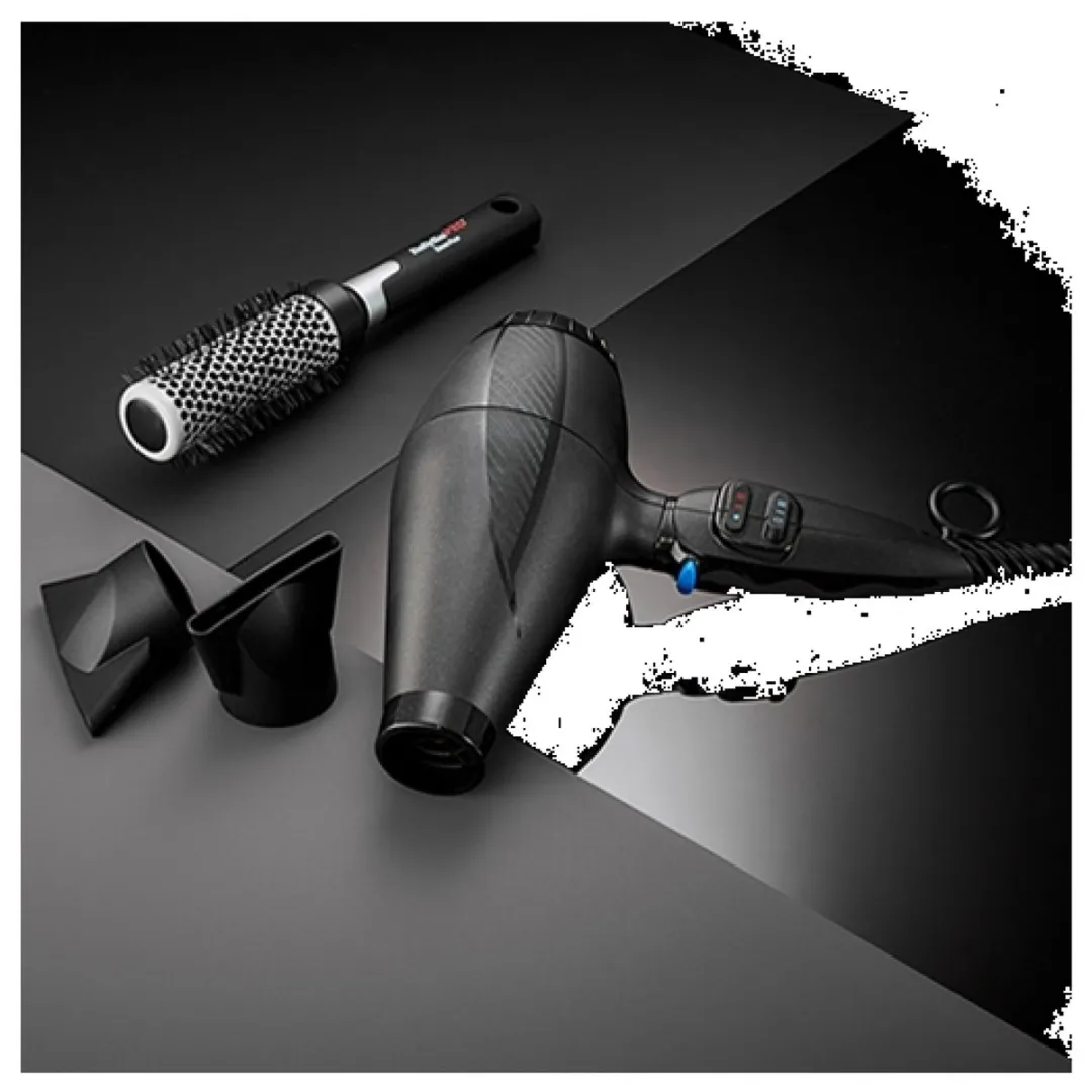 BaBylissPRO Levante-HQ Föhn 2100W - Zwart