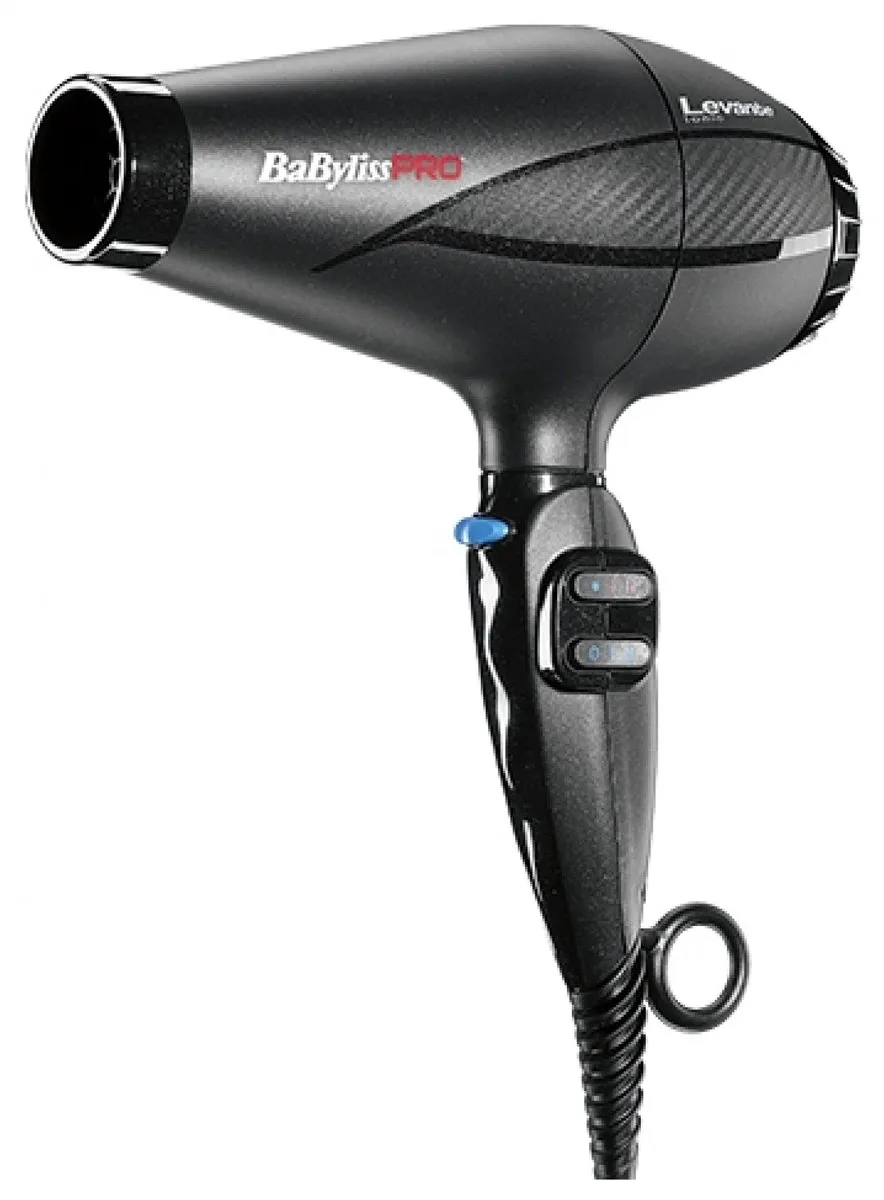 BaBylissPRO Levante-HQ Föhn 2100W - Zwart