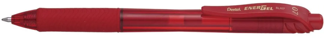 Pentel Energel-X Gelschrijver 0.4mm - Rood - 12 Stuks