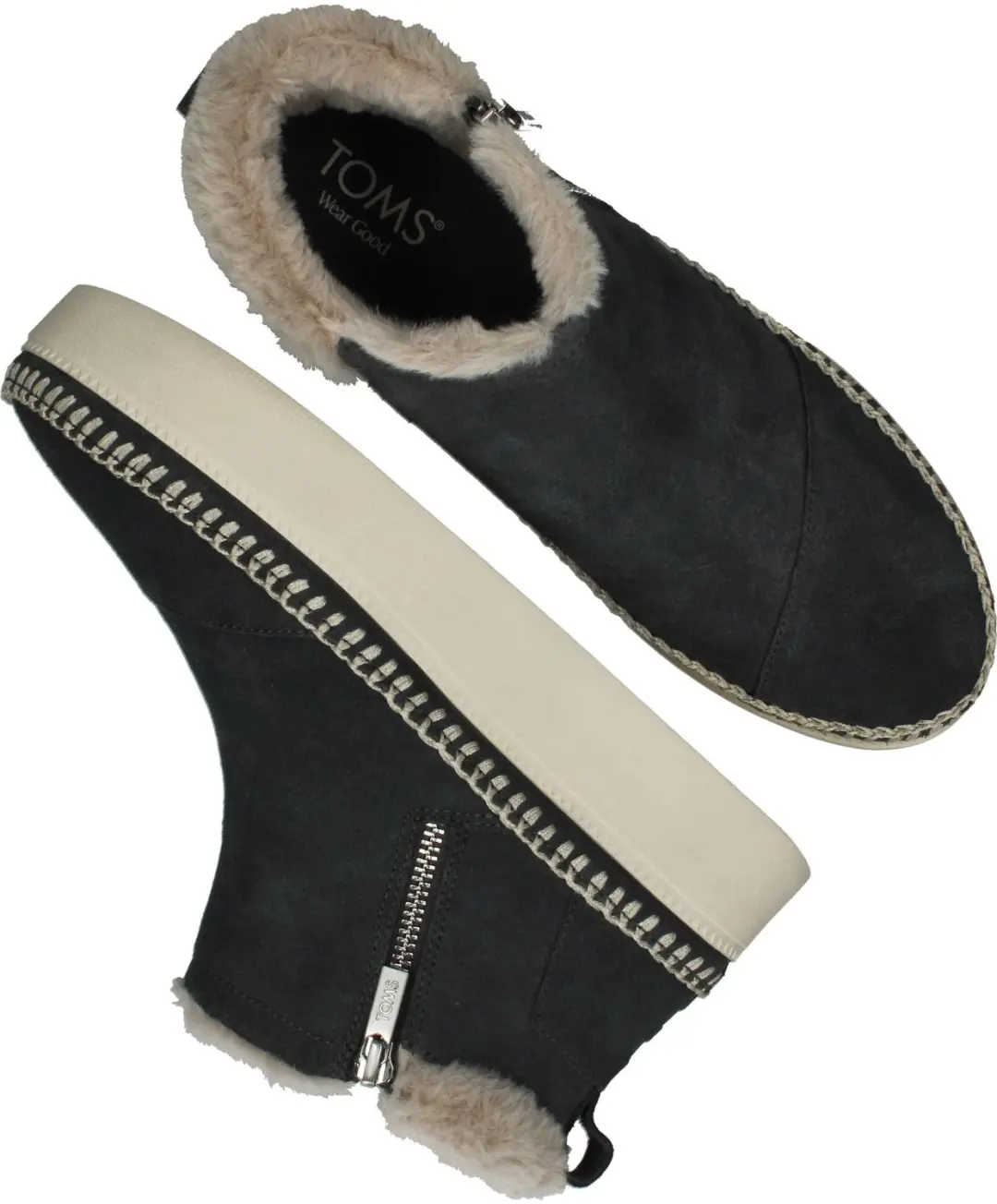 TOMS Percy Dameslaarzen - Blauw - afbeelding 6 van 6