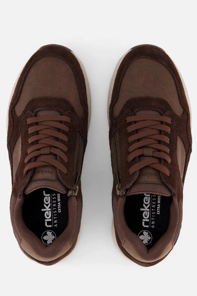 Rieker Sneakers Heren - Bruin Suede - afbeelding 2 van 4