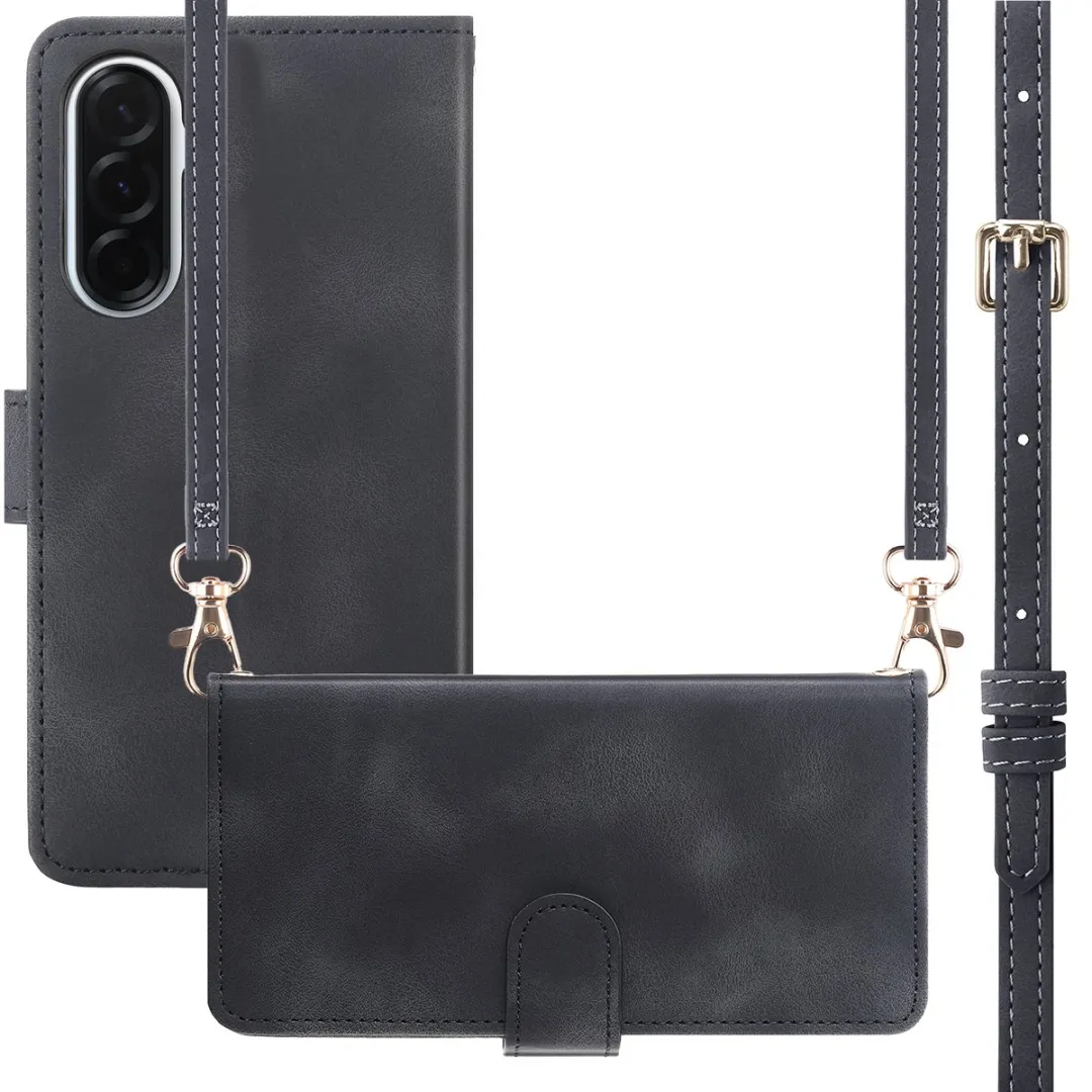 Imoshion Bookcase Hoesje Samsung Galaxy A57 - 3 Pasjes - Zwart
