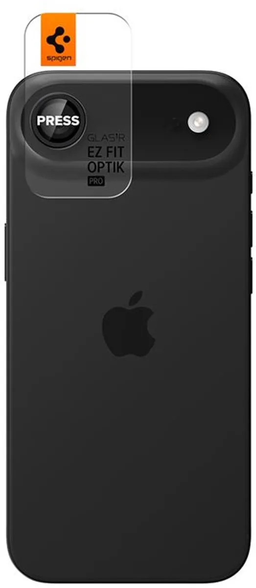Spigen Optik Pro EZ Fit Lens Protector AGL09863 - 2 Stuks - Zwart