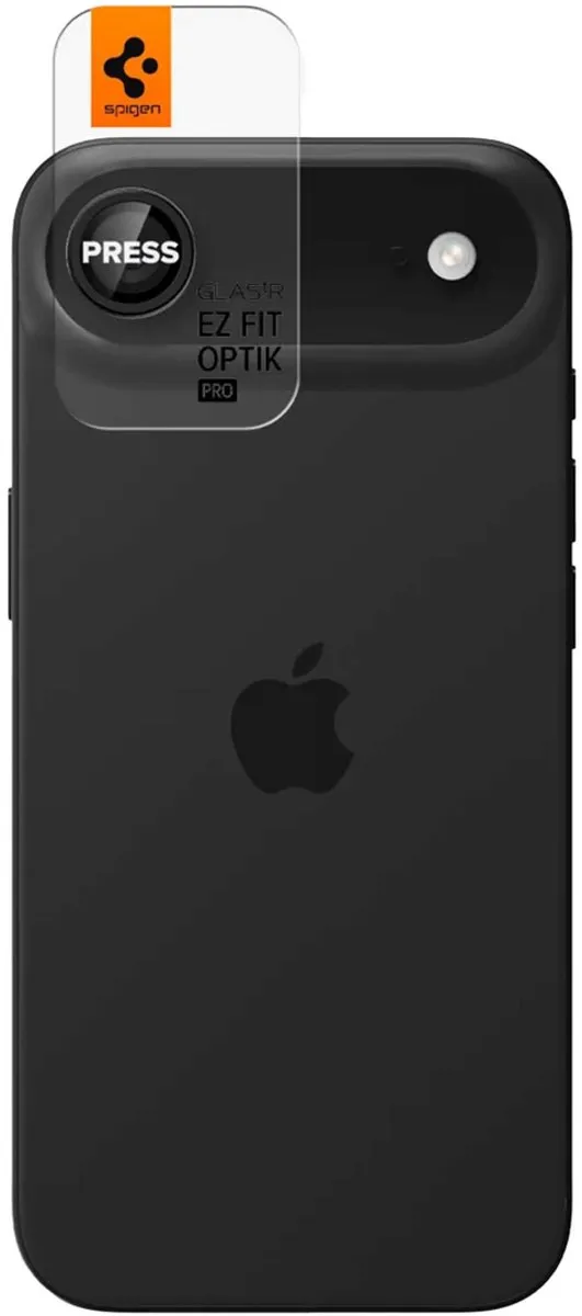 Spigen Optik Pro EZ Fit Lens Protector AGL09863 - 2 Stuks - Zwart
