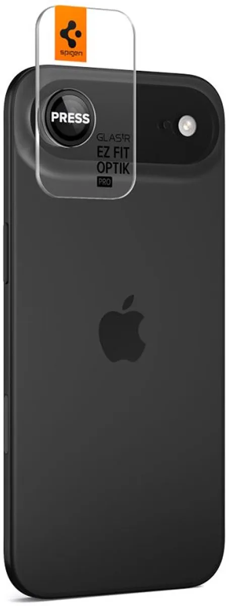 Spigen Optik Pro EZ Fit Lens Protector AGL09863 - 2 Stuks - Zwart - afbeelding 6 van 6