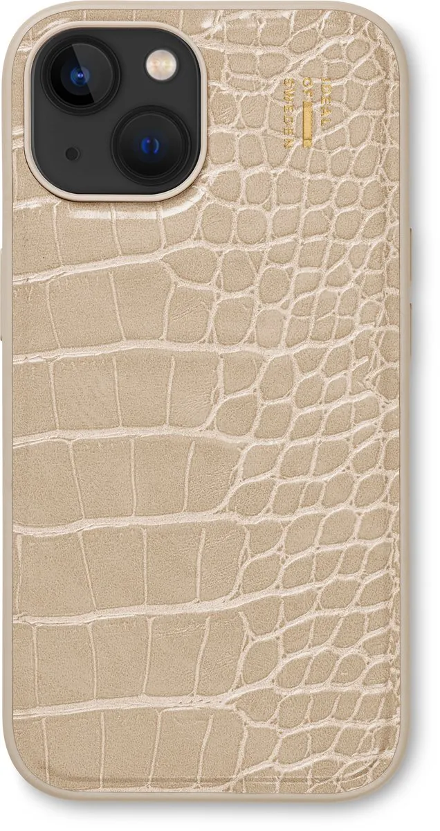 iDeal of Sweden iPhone Case MagSafe Warm Beige Croco