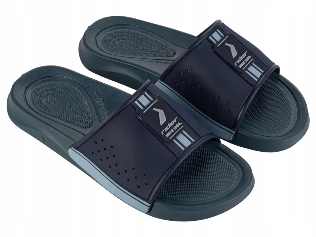 Rider Smash II Slide AD Heren Slippers Blauw Maat 43