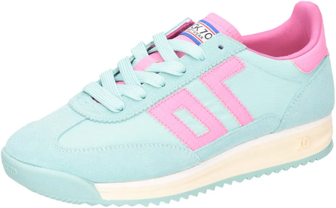 Back 70 dames veterschoenen turquoise maat 42