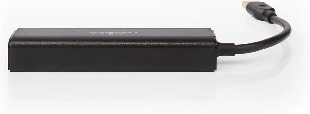 Nedis UHUBU3410BK USB-Hub 4 Poorten USB 3.2 Gen 1 - Zwart