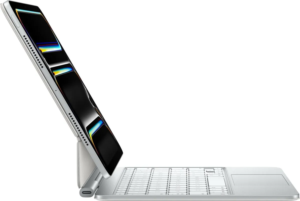 Apple Magic Keyboard MWR03Y/A - Wit - iPad Pro 11 (2024)