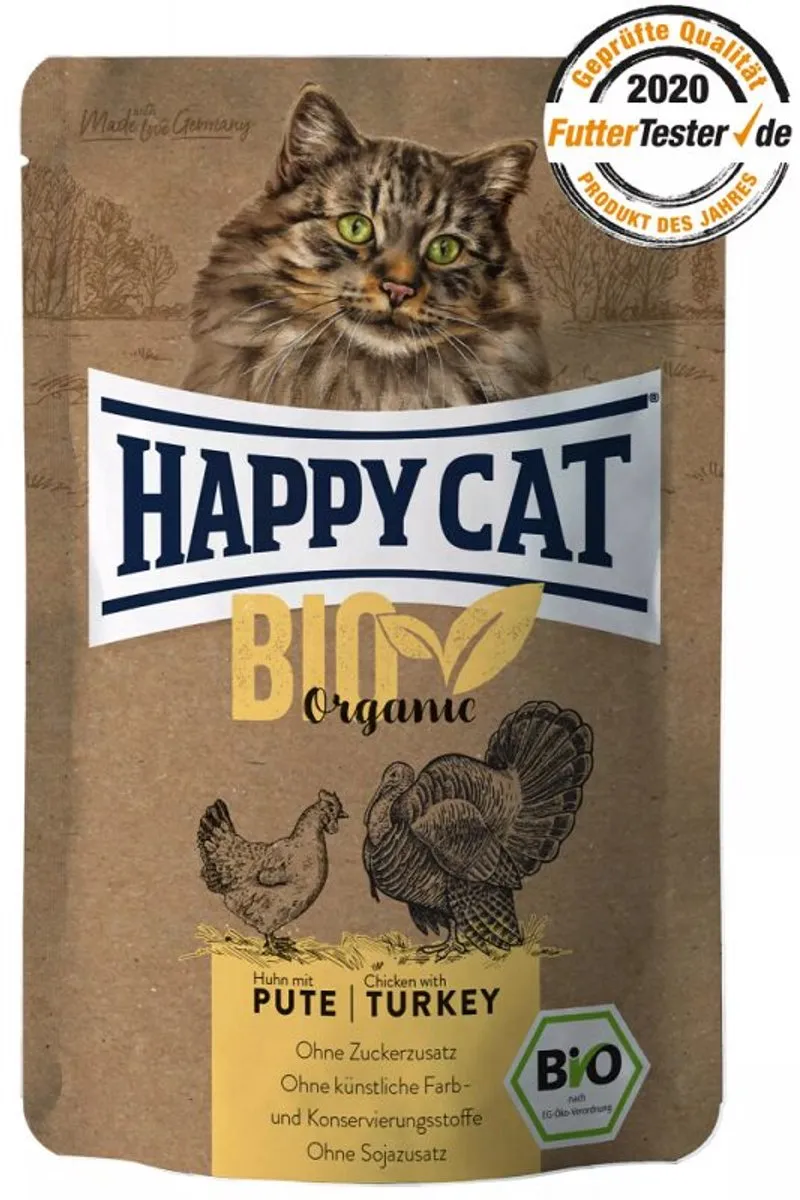 Happy Dog BIO Natvoer Kip & Kalkoen 85g - afbeelding 2 van 2