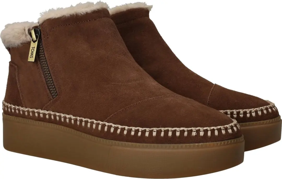 TOMS Percy Dameslaarzen - Bruin - 39 - afbeelding 6 van 6