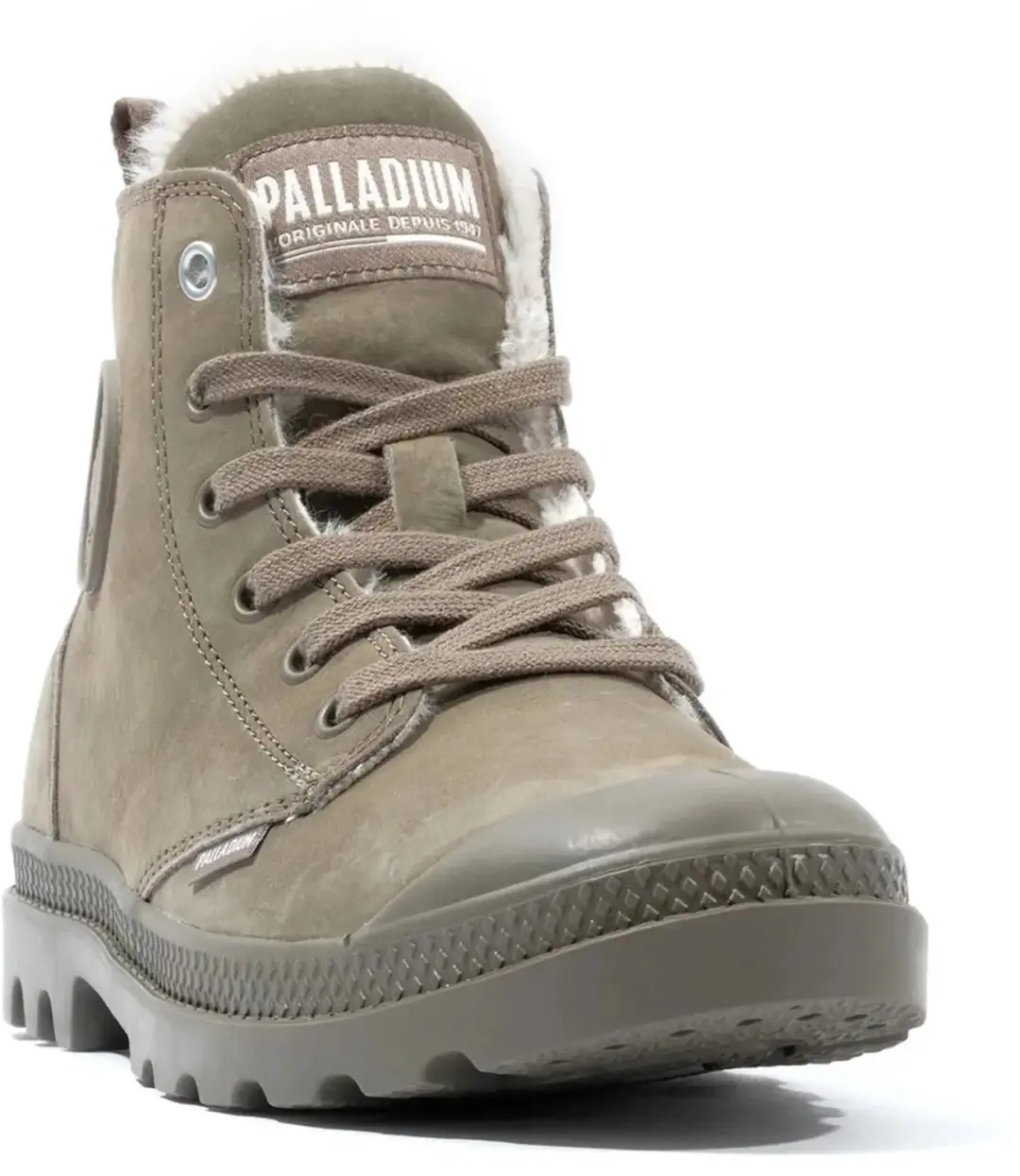 Palladium Pampa Hi Zip WL Dameslaarzen - Donkergroen - afbeelding 2 van 4