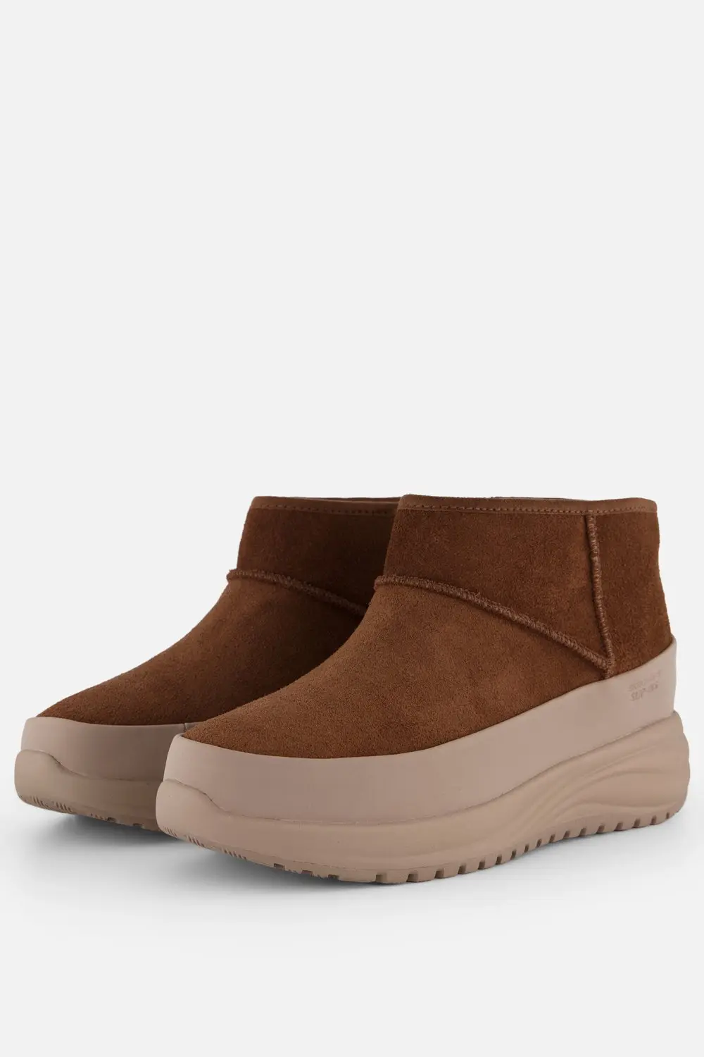 Skechers on the go stellar enkellaarsjes bruin
