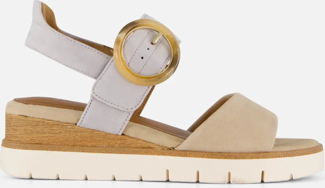 Tamaris Sandalen beige Leer