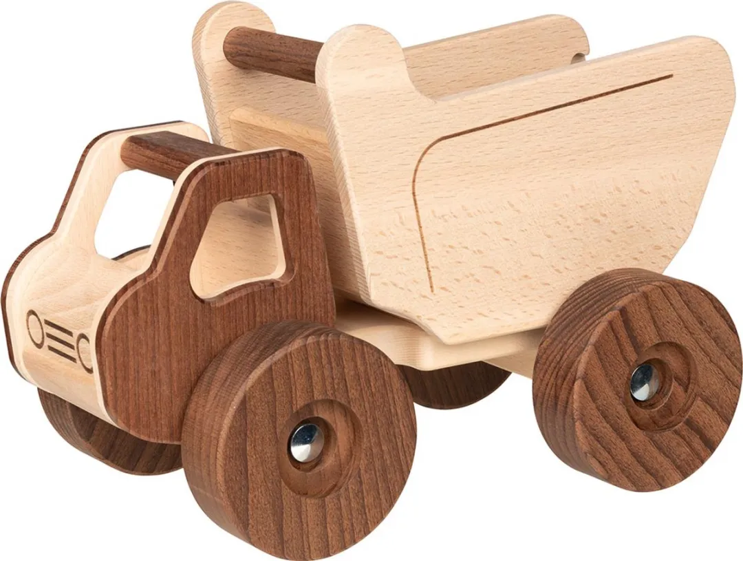 Goki Dump Truck 55882 - Bruin/Beige