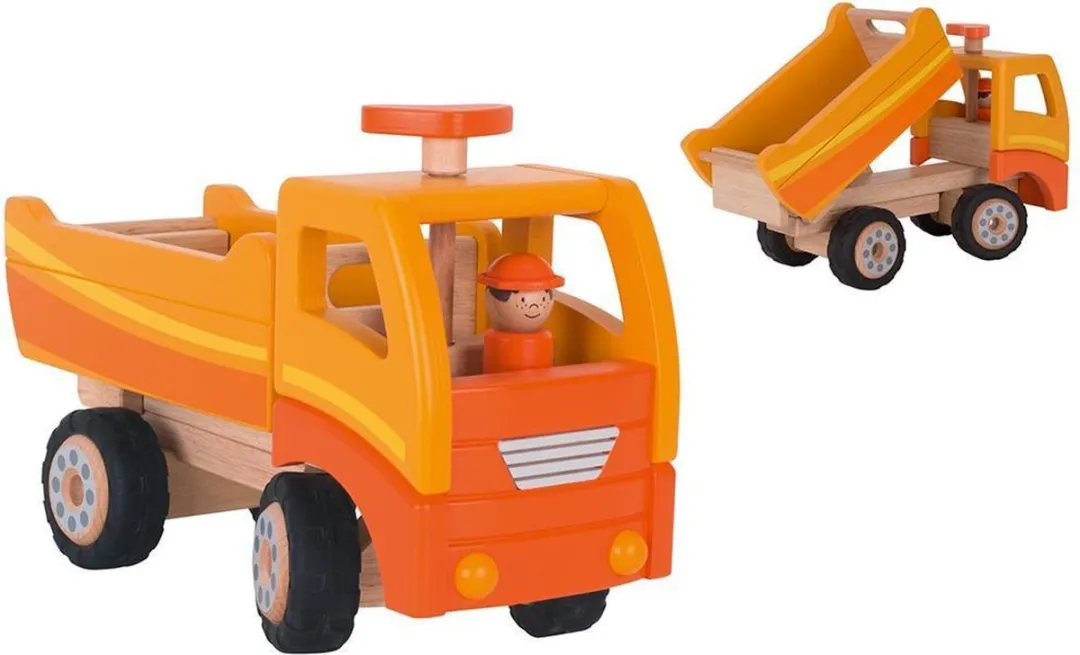 Goki Dump Truck 55882 - Bruin/Beige