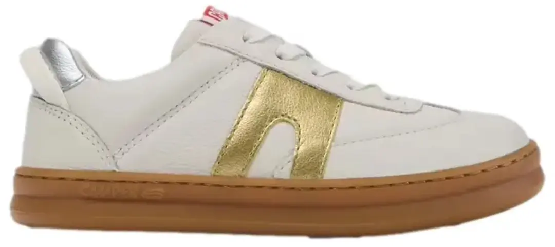 Leren en nubuck sneakers voor baby Camper TWS