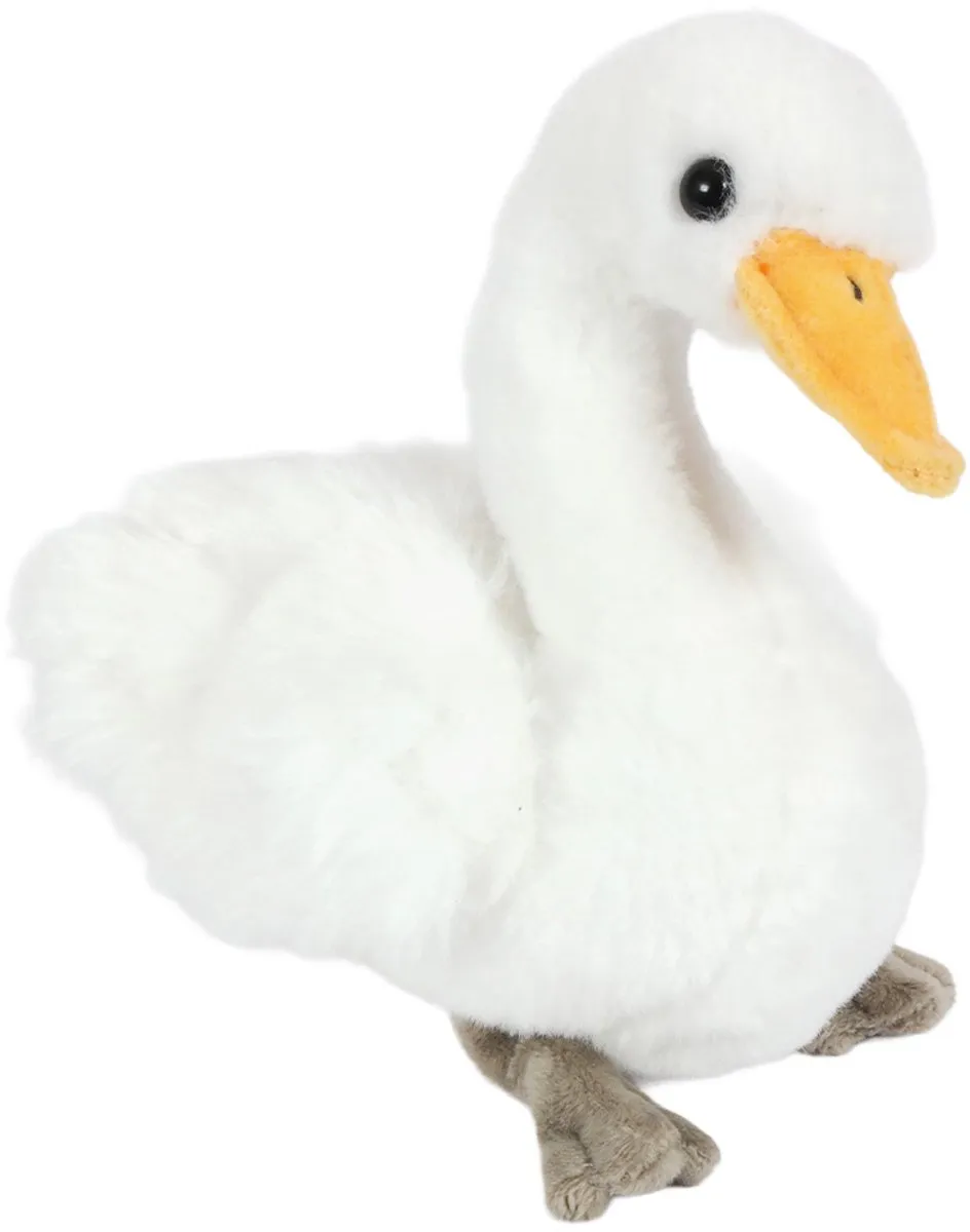 PIA Soft Toys Pluche Knuffeldier Eend Zittend 27cm