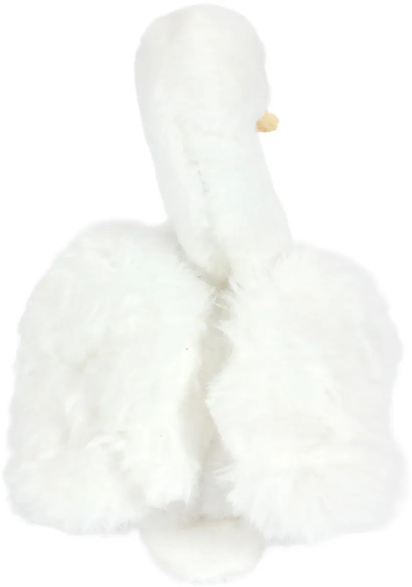 PIA Soft Toys Pluche Knuffeldier Eend Zittend 27cm - Wit/Geel
