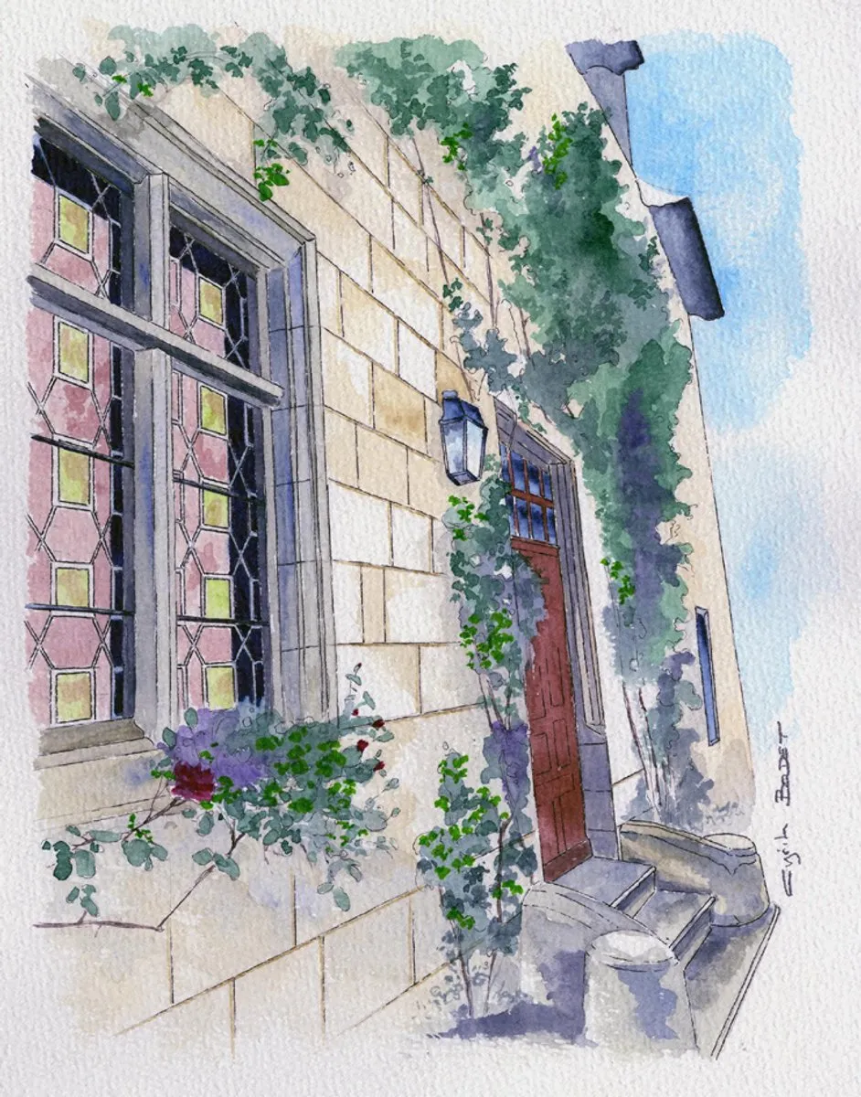 Clairefontaine Etival Aquarelpapier Etsblok - A4 - Rood