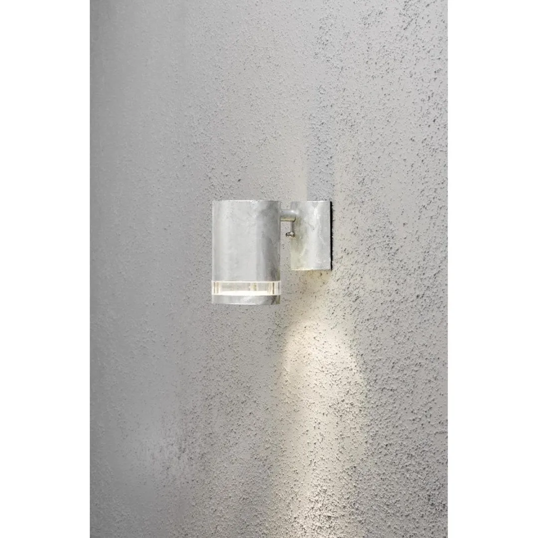 Konstsmide Modena Wandspot Triade GU10 - 16cm - RVS - Buiten