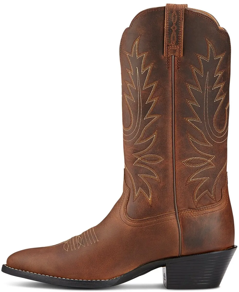 Ariat Heritage Western R Toe Laarzen Dames - Bruin - afbeelding 3 van 6