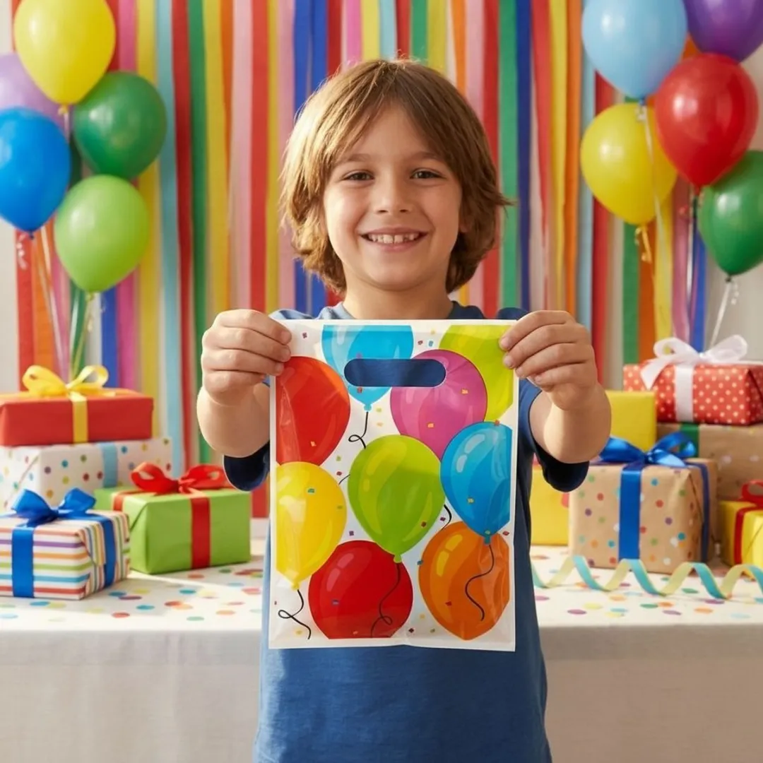 Eddy Toys Uitdeelzakjes 23x16cm - 6 Stuks