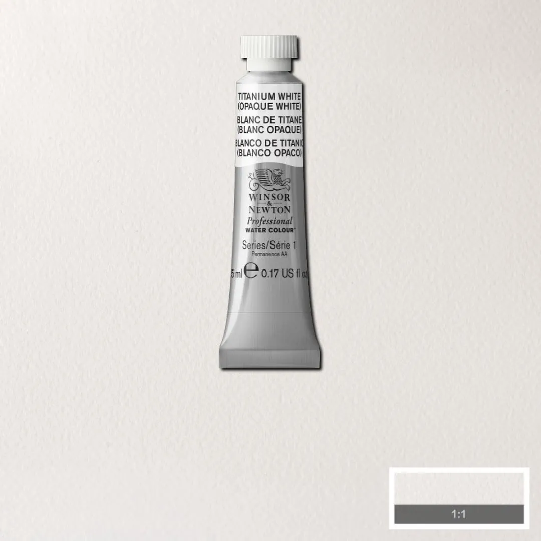 Winsor & Newton Professional Aquarelverf Titanium White 5ml