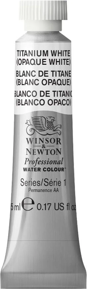 Winsor & Newton Professional Aquarelverf Titanium White 5ml
