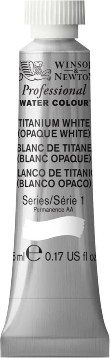 Winsor & Newton Professional Aquarelverf Titanium White 5ml