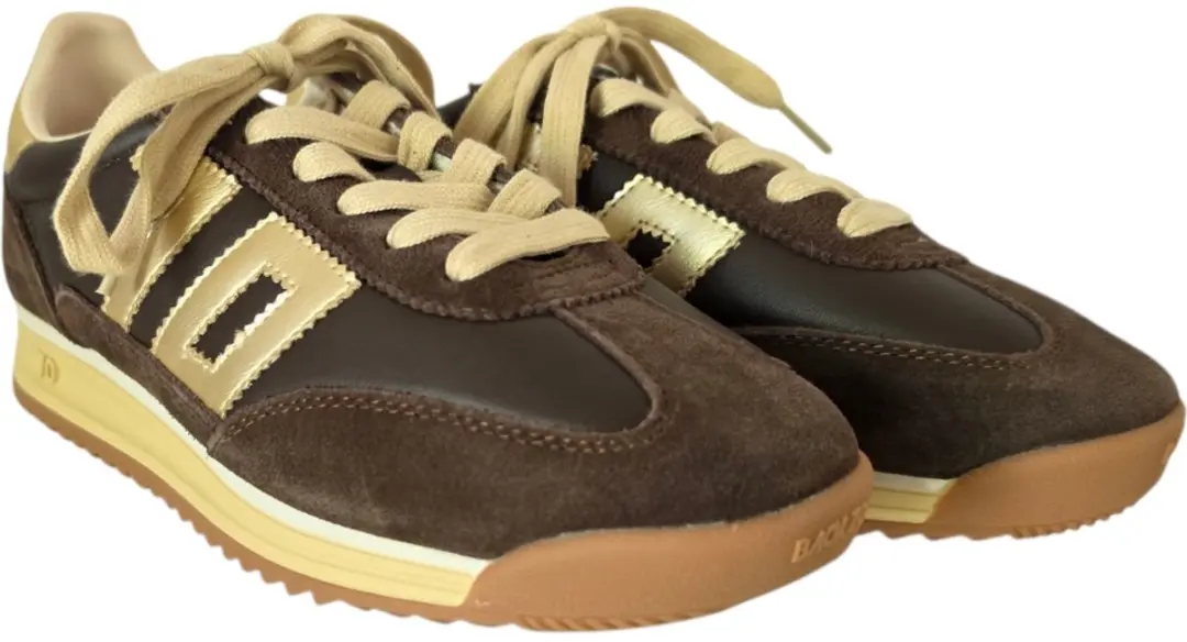 Back 70 Jogger N02 Dames Sneakers - Donkerbruin - afbeelding 6 van 6