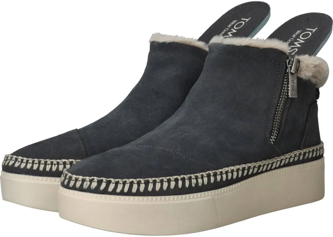 TOMS Percy Dameslaarzen - Blauw - 36 - afbeelding 2 van 6
