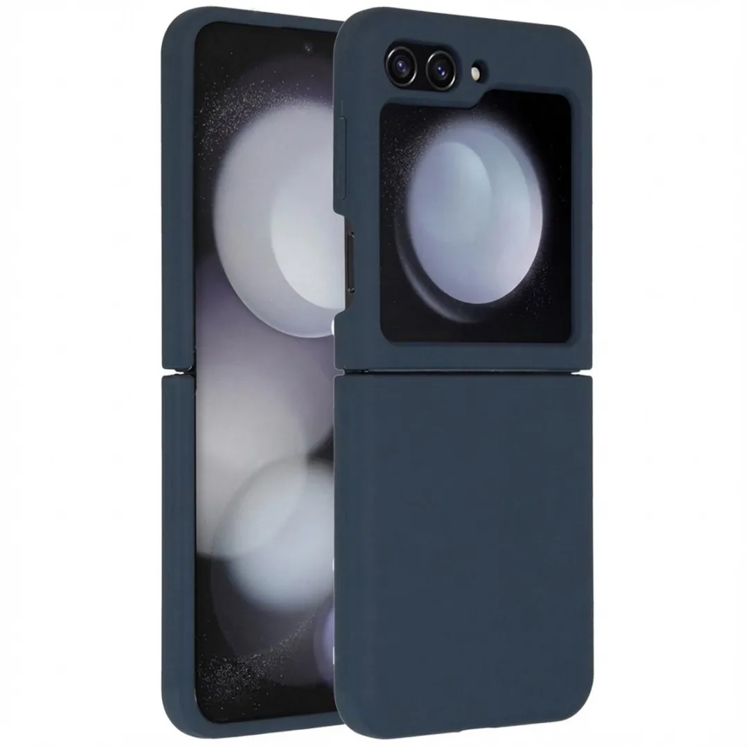 Accezz Hoesje Samsung Galaxy Z Flip 5 - Donkerblauw