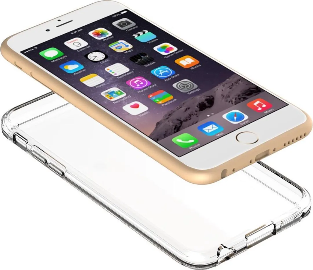 BMAX TPU Hoesje iPhone 6/6s - Transparant - MPN 8563453445