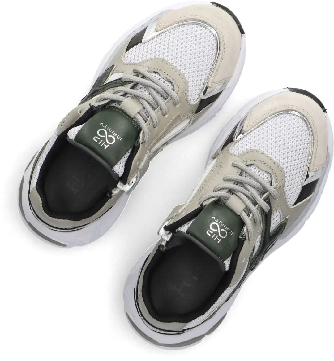 Hip H1161 Sneakers Jongens - Leren Sneaker - Multi - afbeelding 3 van 6