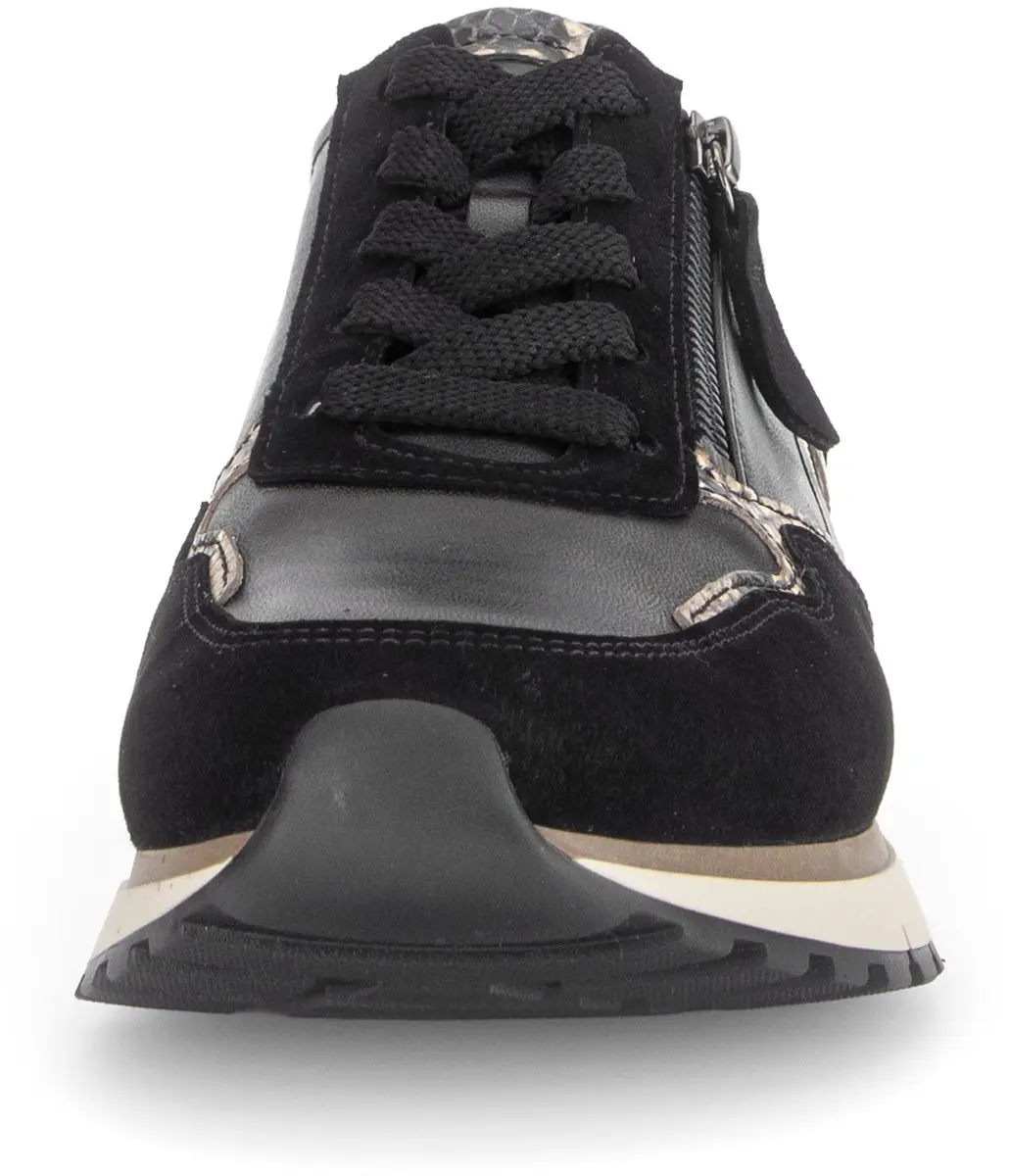 Gabor Dames Sneakers - Zwart - Maat 40 - afbeelding 3 van 6