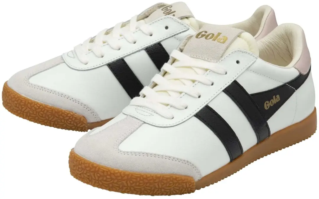 Gola Elan leren damesschoenen - Wit - afbeelding 2 van 2