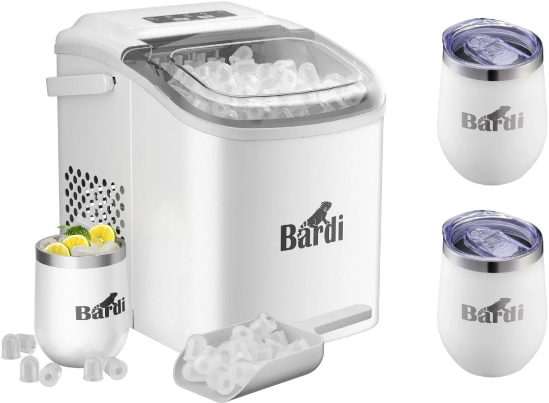 Bardi Deluxe IJsblokjesmachine 1.2L